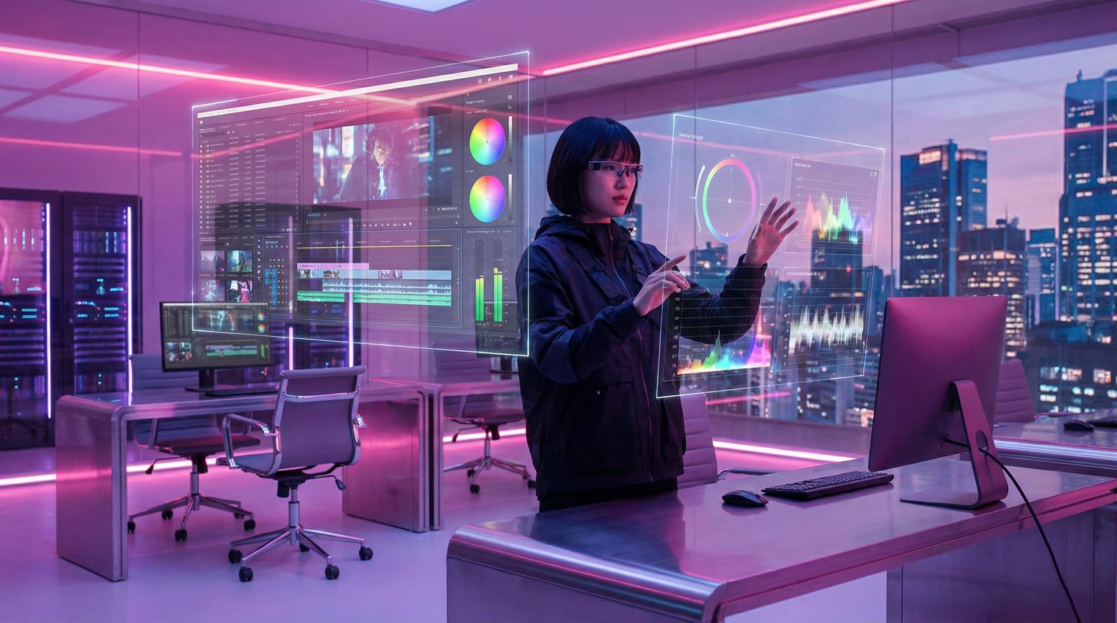 高清视频AI传媒工作室