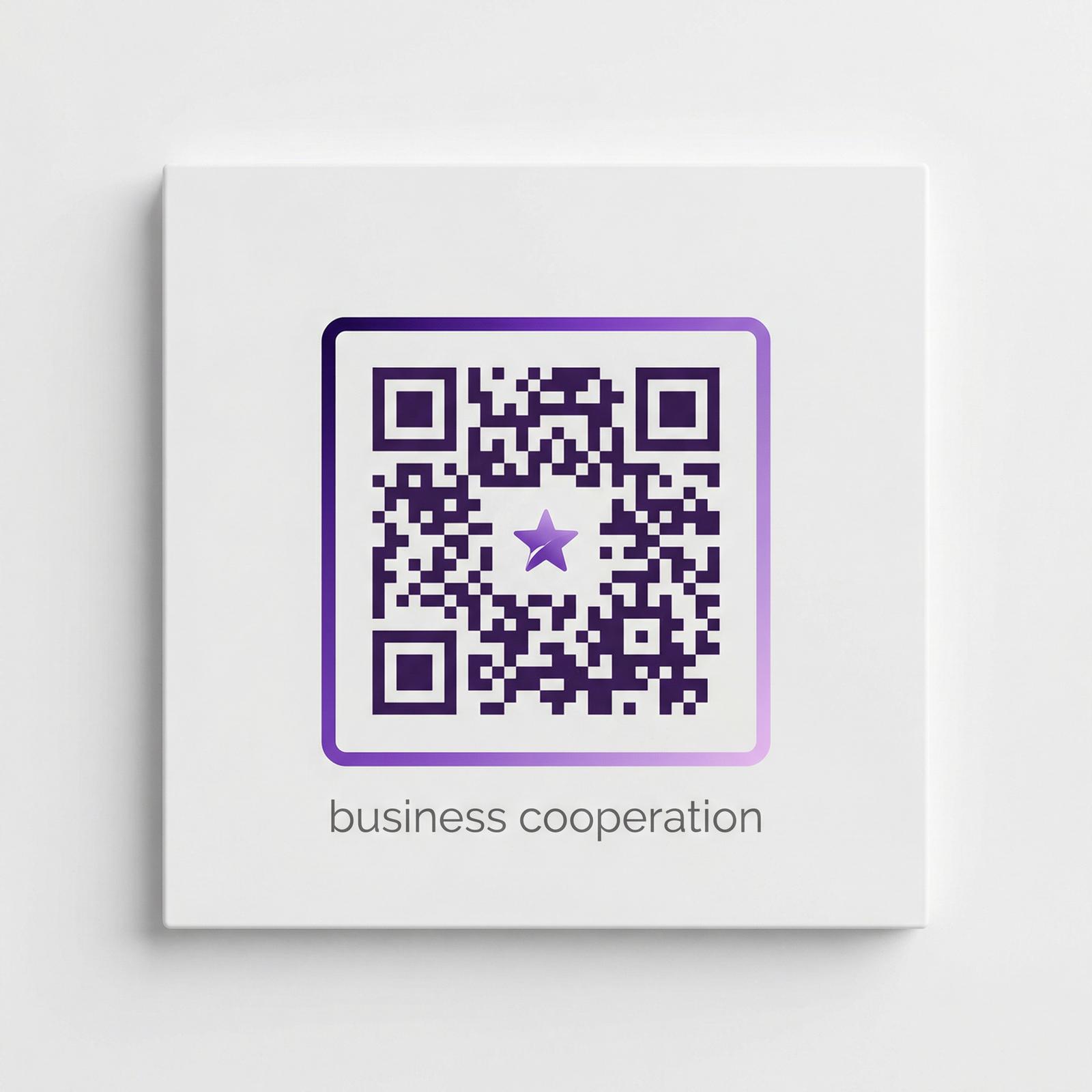 高清视频传媒商务二维码